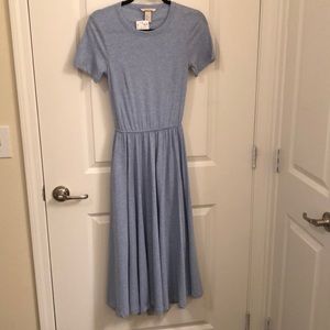 H&M light blue Maxi dress NWT